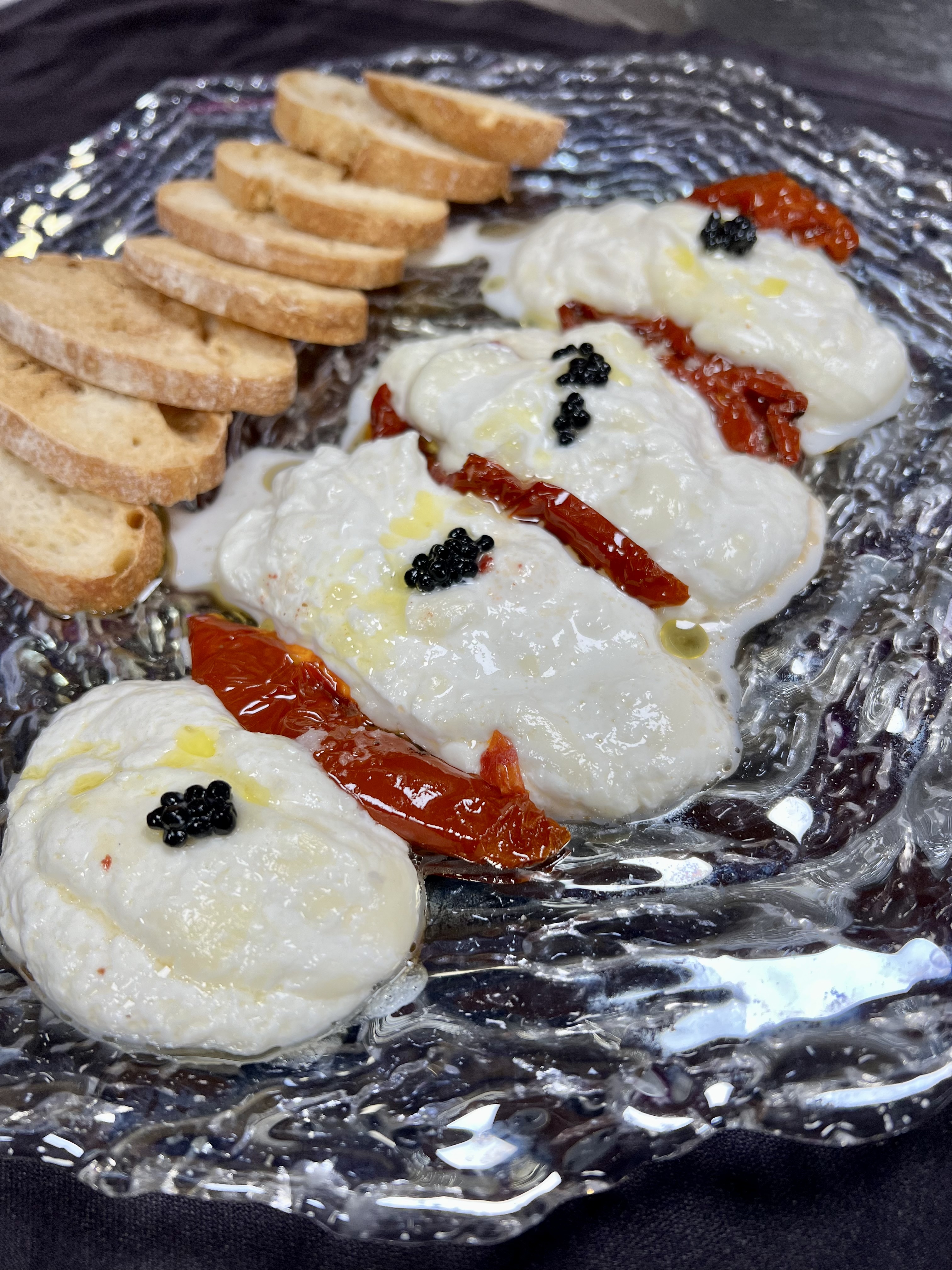 Queso de Burrata al horno