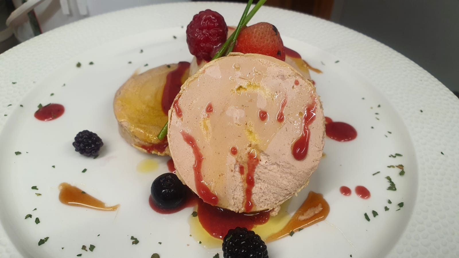 Bloc de Foie. Con frutos del Bosque