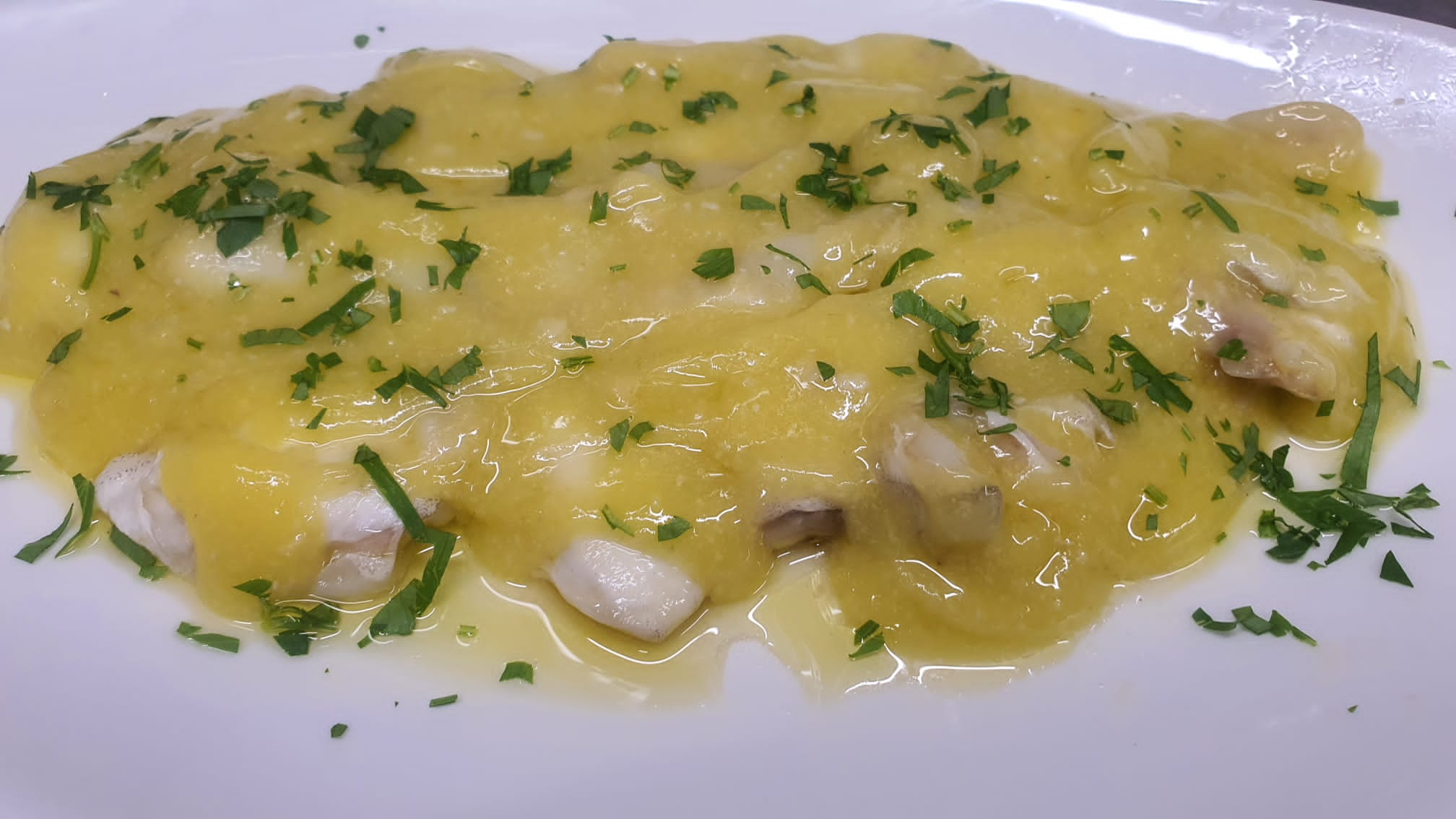 Kokochas de Bacalao al Pil Pil