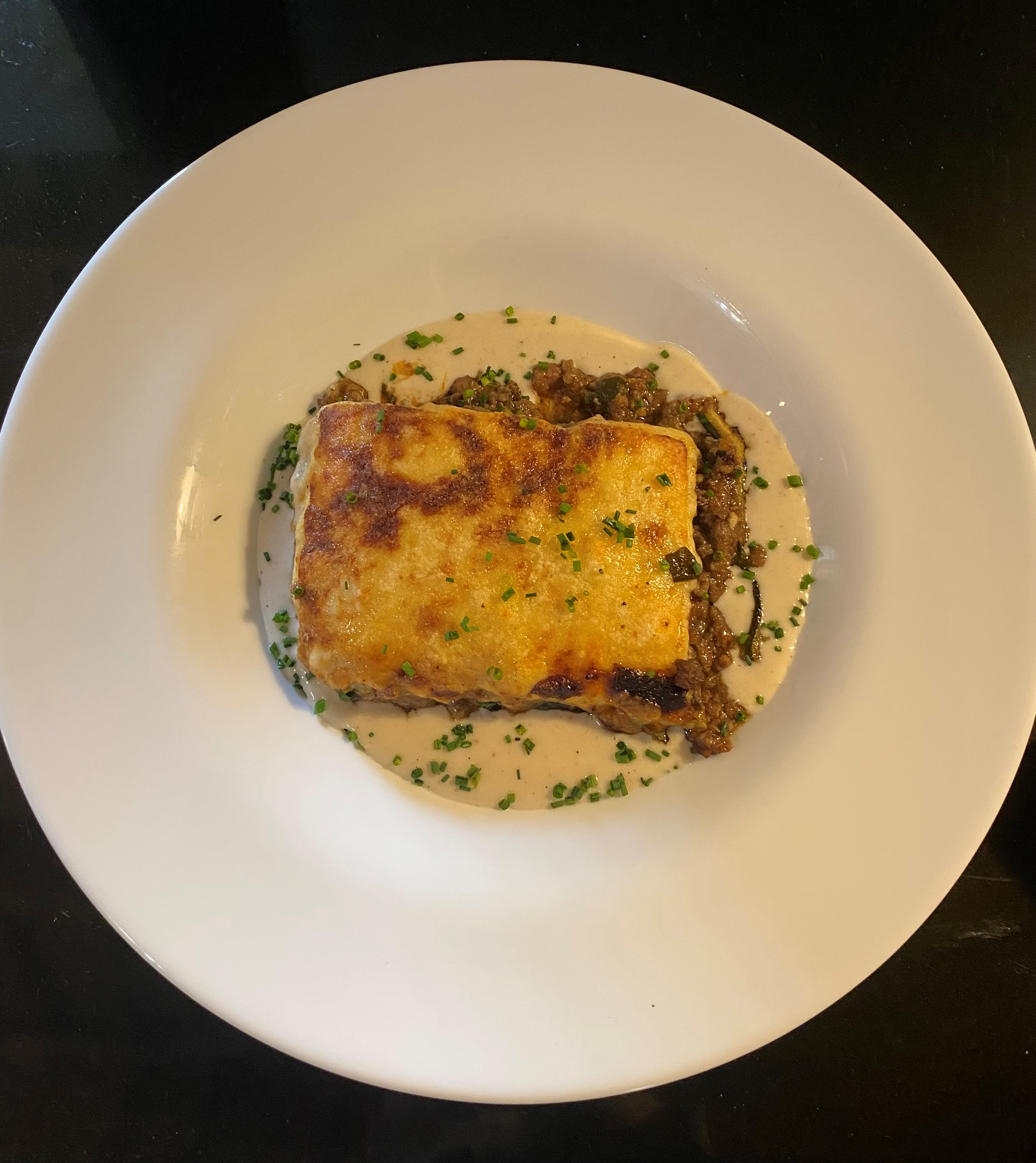 Lasaña de Verduras y Carne