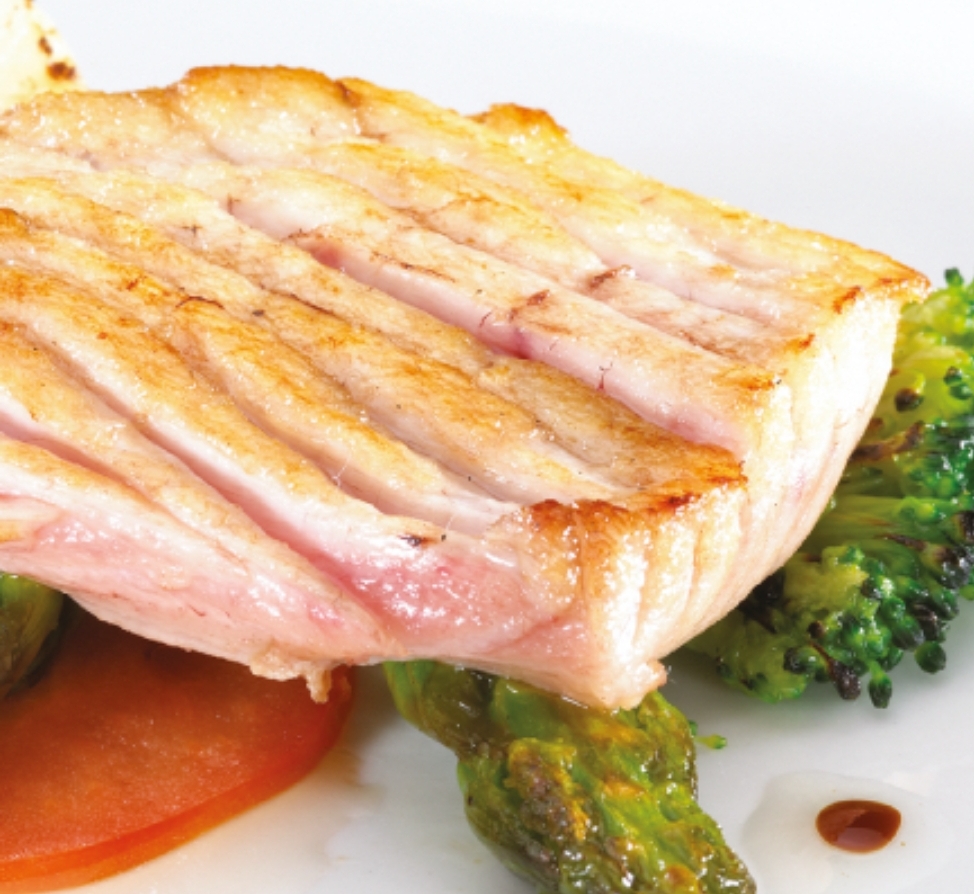 Ventresca de atún verduras y patatas