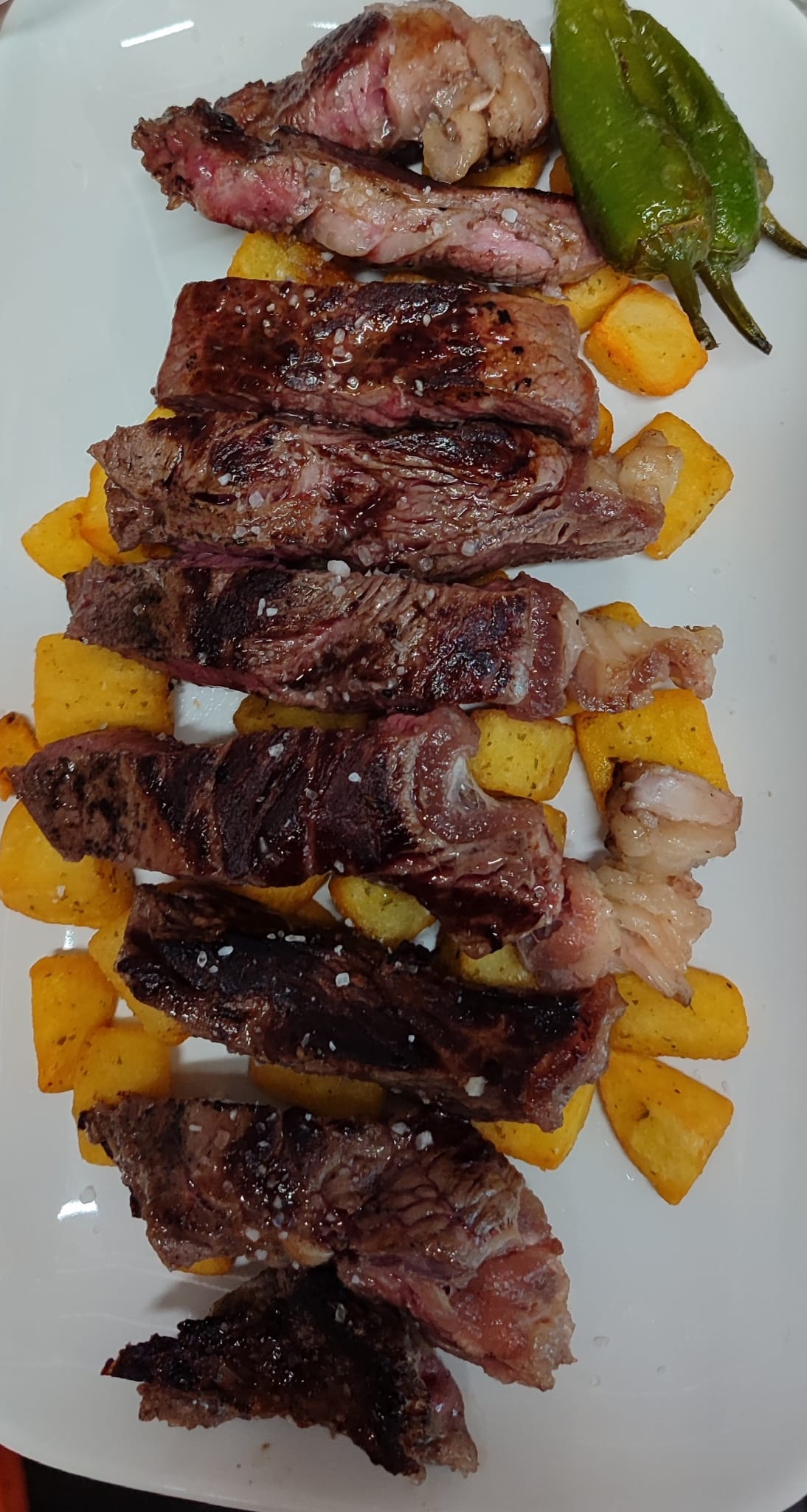 Entrecot (acompañado con patatas) 400gr