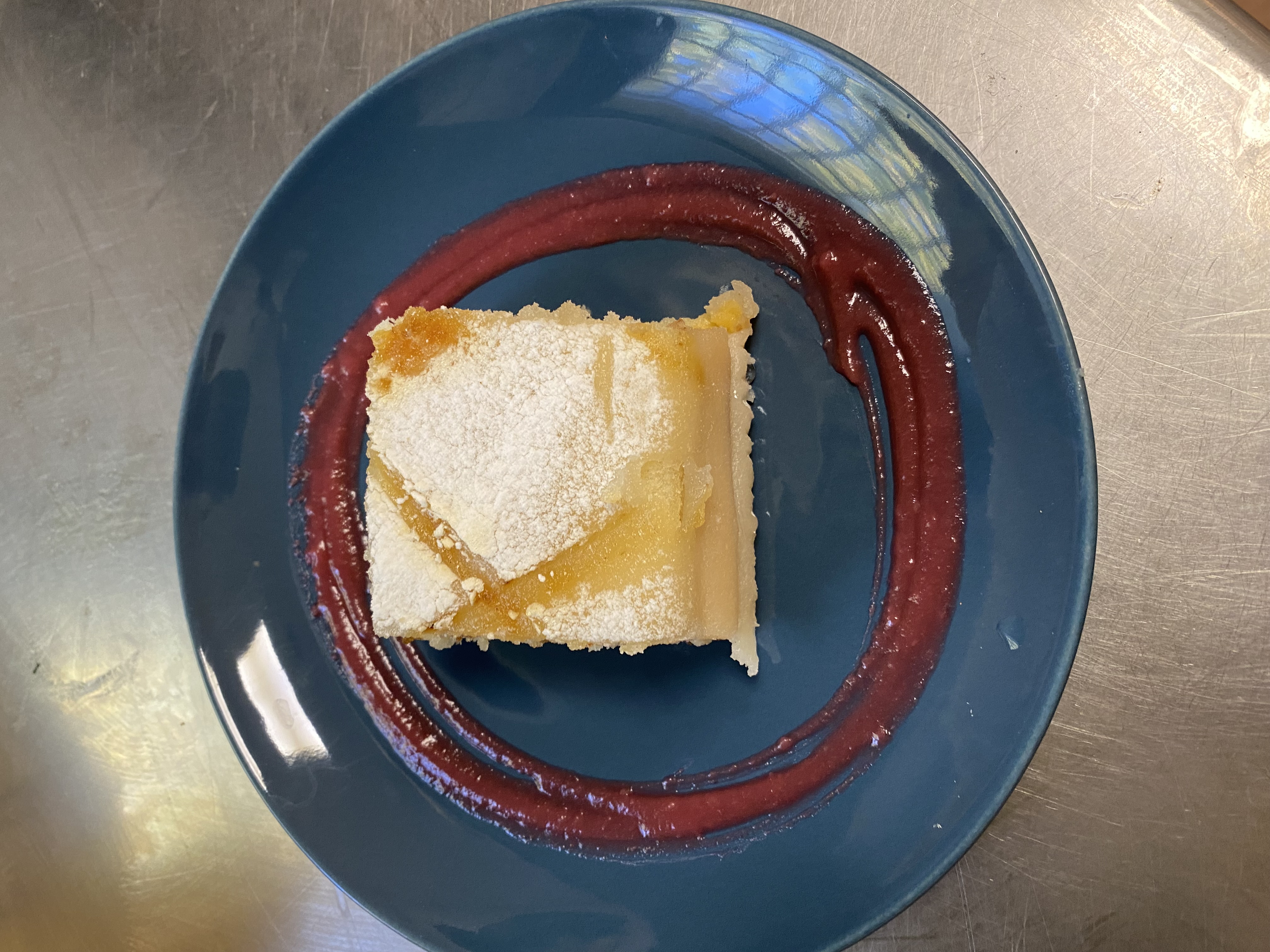 Ponche segoviano con crema inglesa