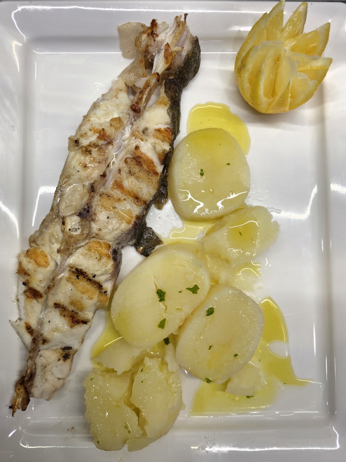 Rodaballo a la Plancha